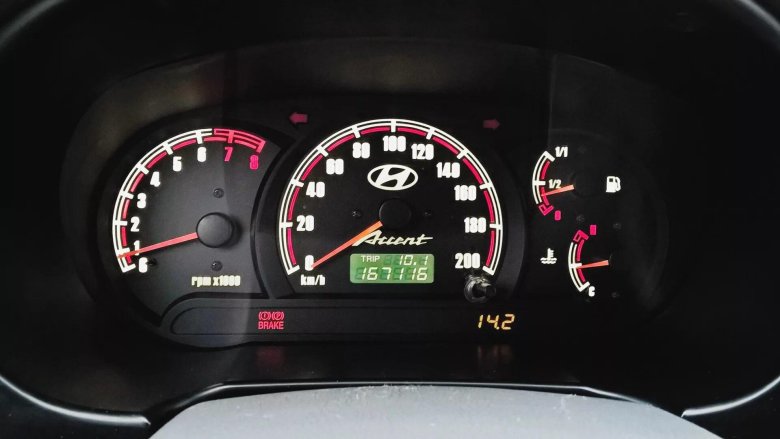 Приборная панель хендай акцент