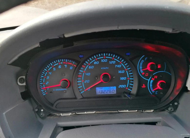 Приборка Hyundai Accent