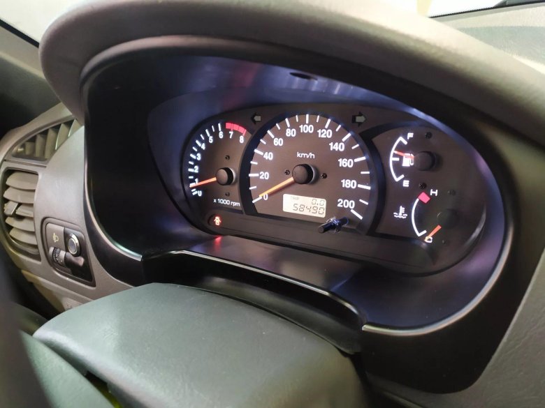 Приборка Hyundai Accent