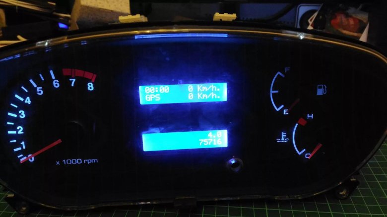 Электронная приборка на Hyundai Accent