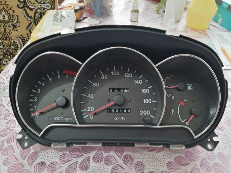 Панель приборов акцент тагаз 2008