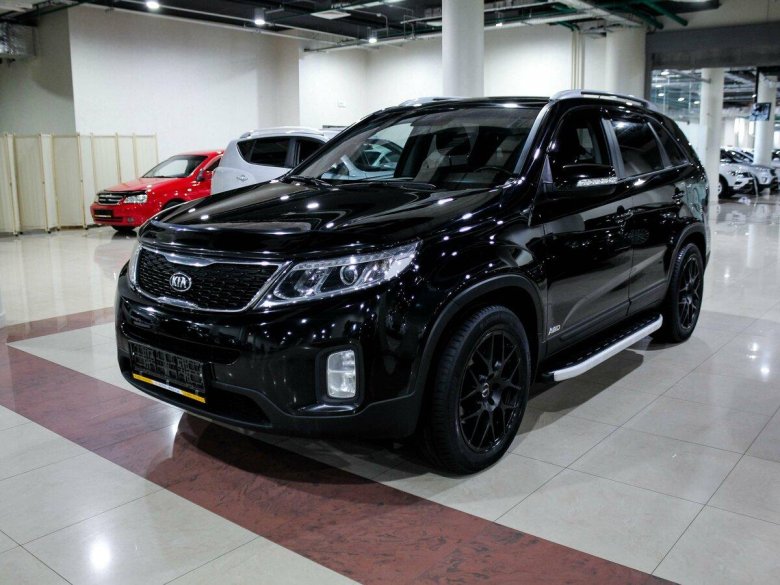 Киа Соренто 2 Рестайлинг черный