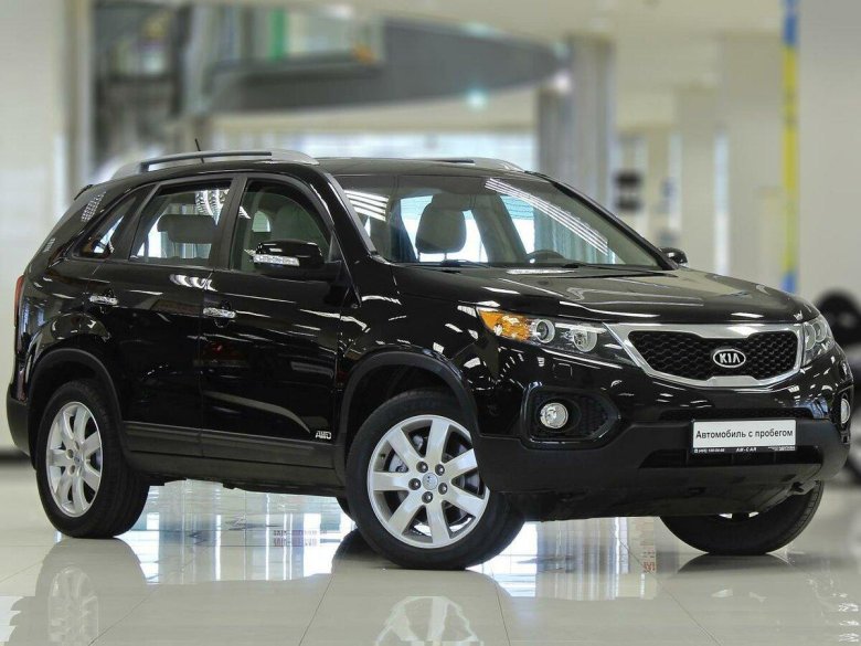 Kia Sorento 2013 черный