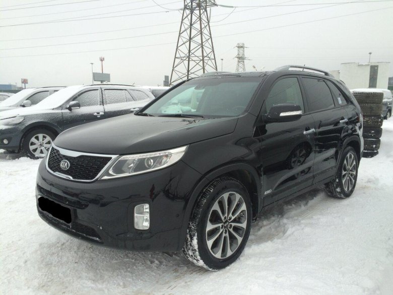 Kia Sorento 2014 черный