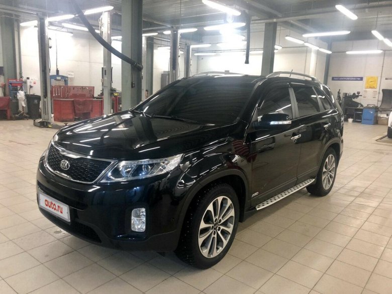 Kia Sorento 2014 черный