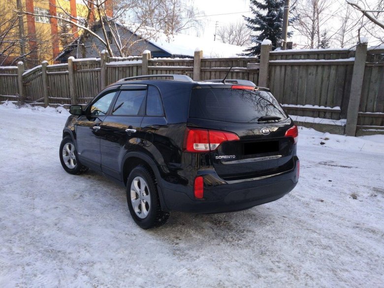 Kia Sorento 2014 черный