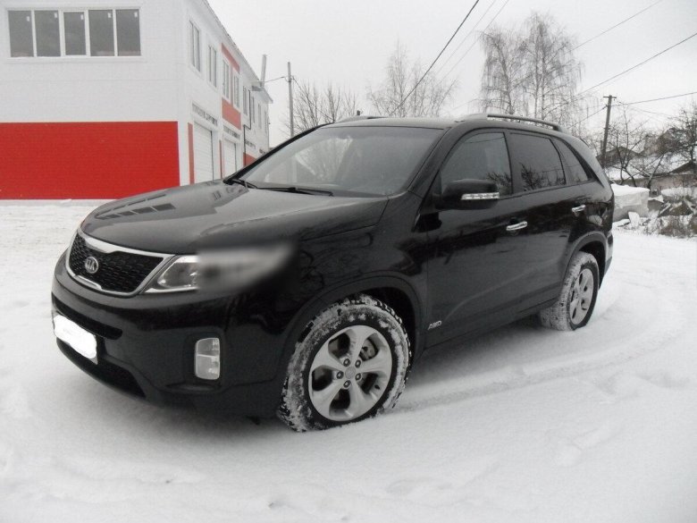 Kia Sorento 2012 черный