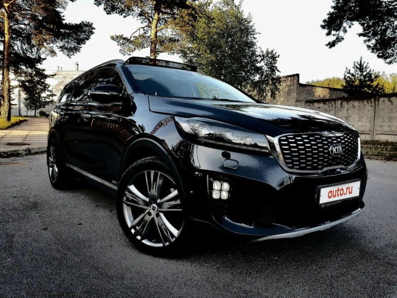Киа Соренто Прайм черный