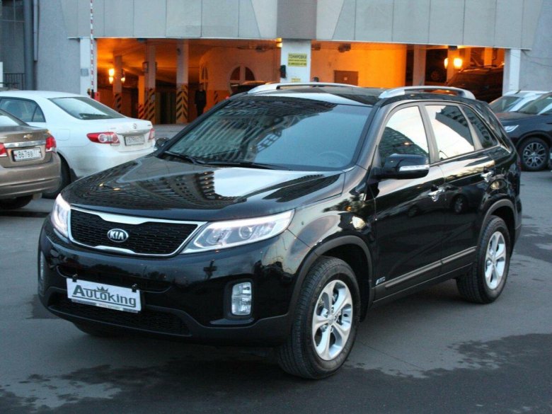 Киа Соренто 2013 черный
