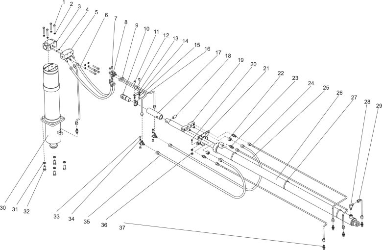 Трубки на опоры КС 35714