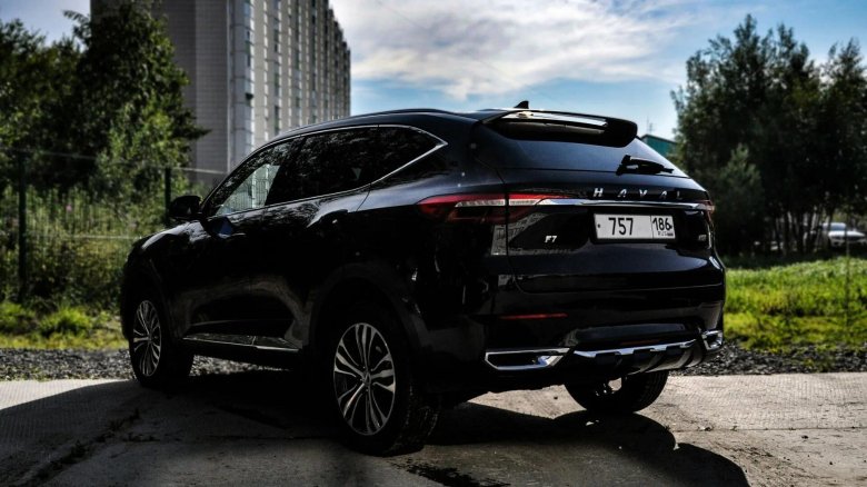 Haval x7 черный тонированный
