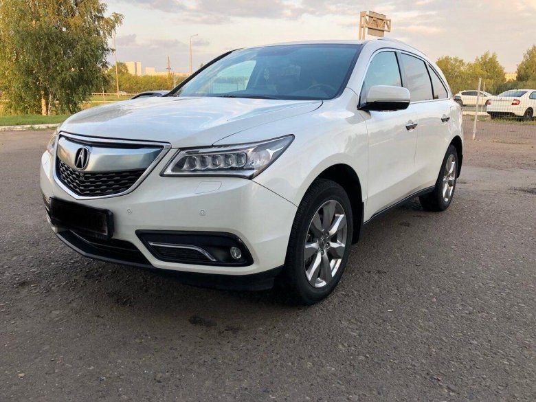 Акура МДХ 2014 белая