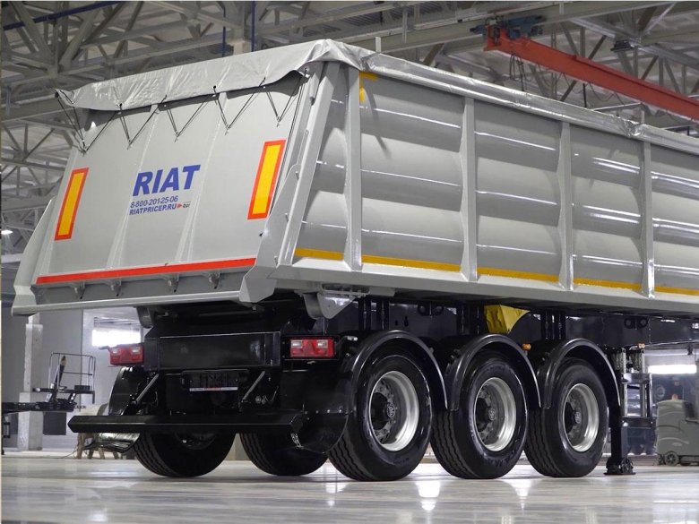 РИАТ самосвальный полуприцеп