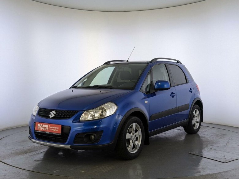 Смотреть Сузуки с икс4 синий хэтчбек 2002 года