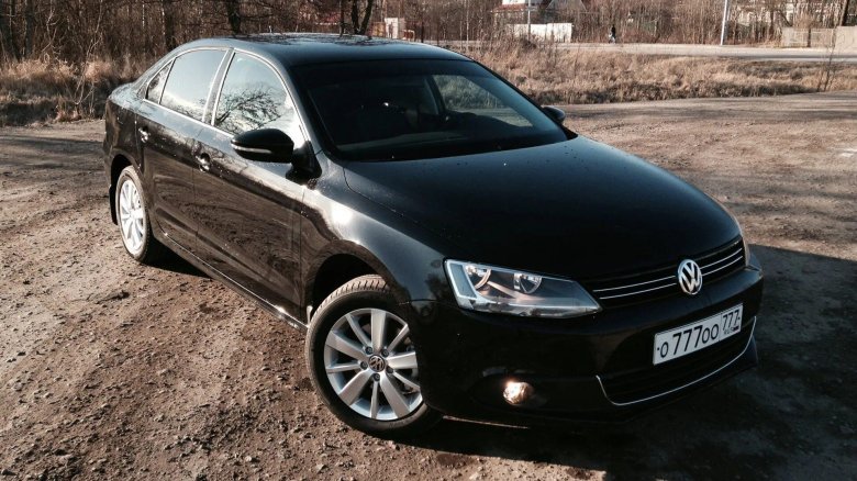 Volkswagen Jetta Black 2012
