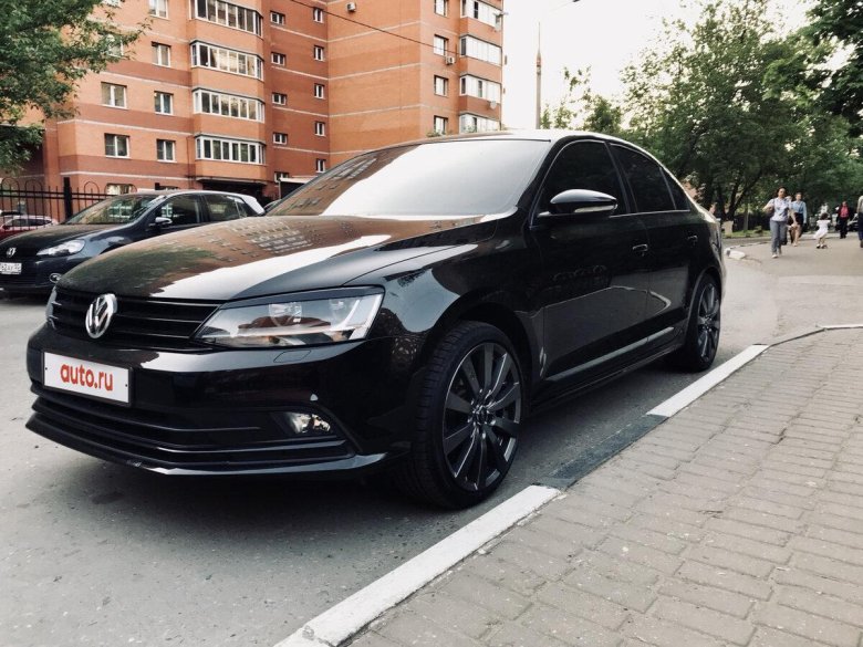Фольксваген Джетта 6 черная