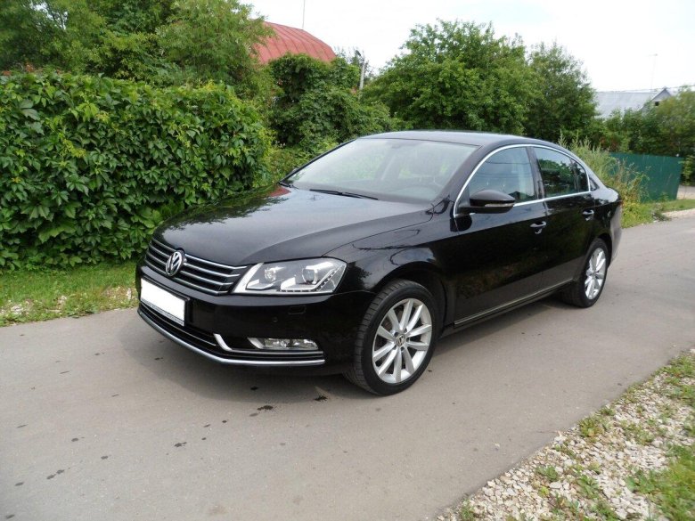 Volkswagen Passat b7 черный