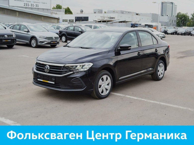 Фольксваген поло 2022 черный