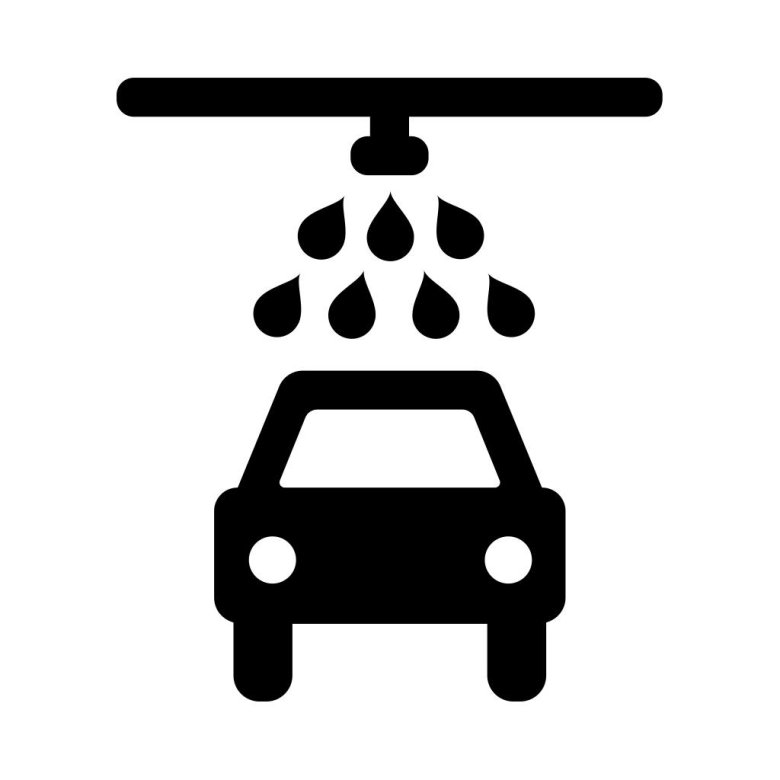 Значок автомойки