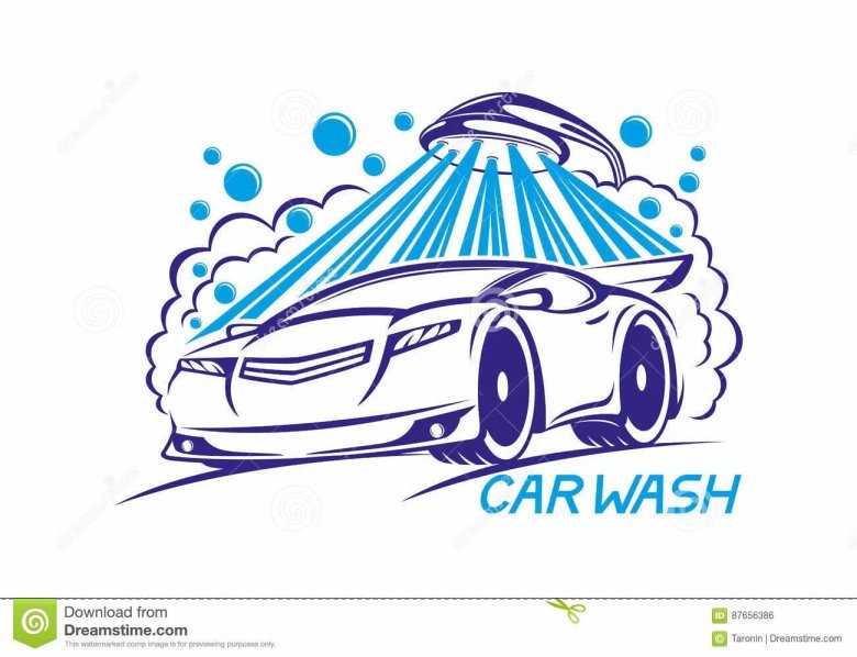 Эмблема автомойки