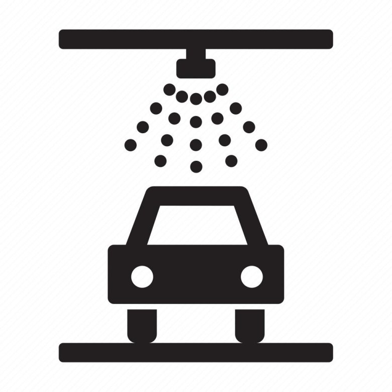 Значок автомойки