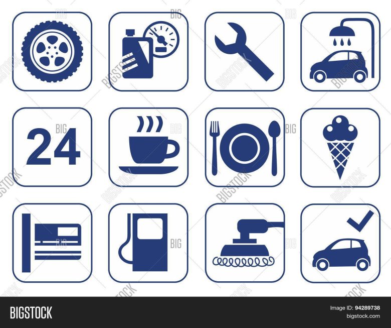 Значок автосервиса