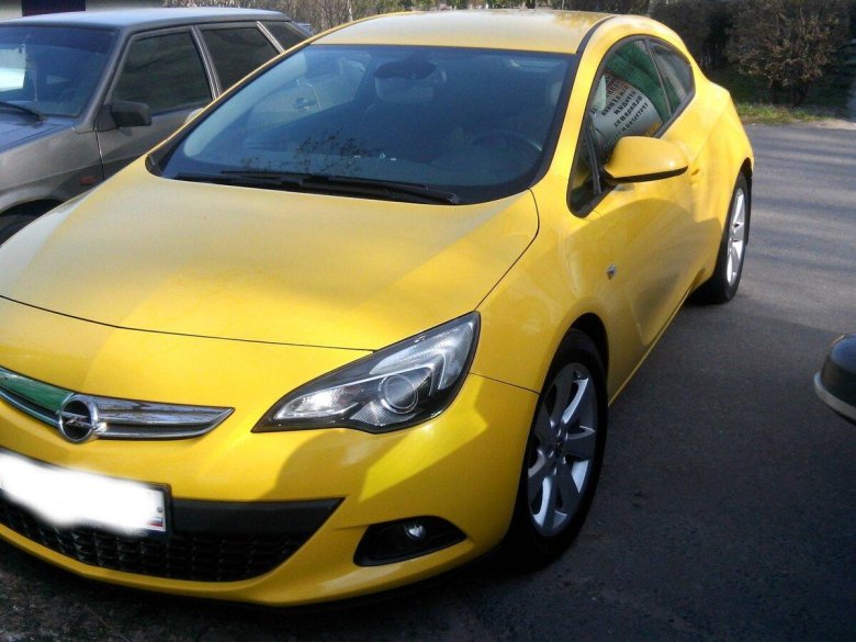 Opel astra j рестайлинг