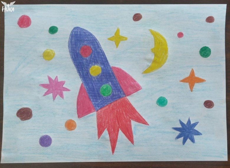 Рисунок на тему космос