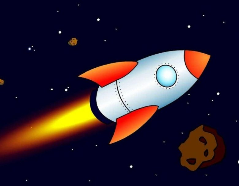 Ракета рисунок