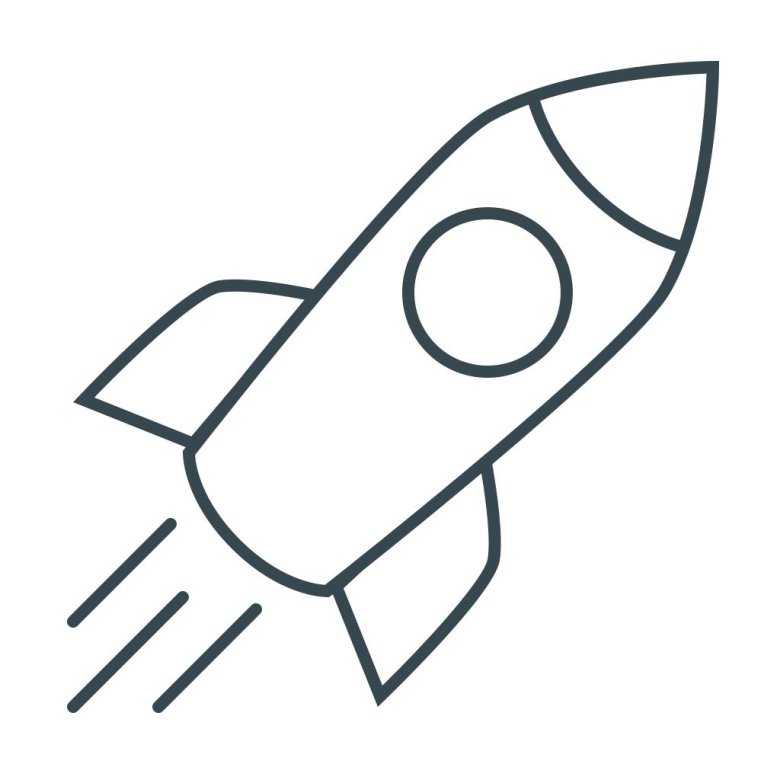 Ракета рисунок