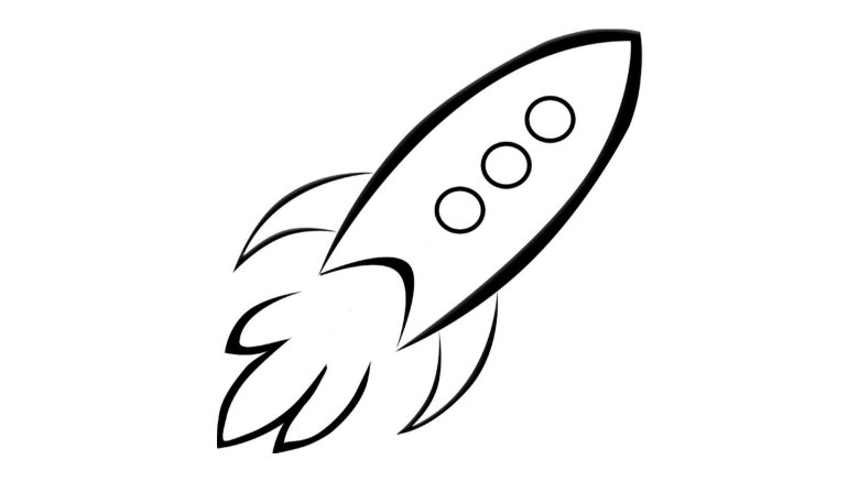 Ракета рисунок