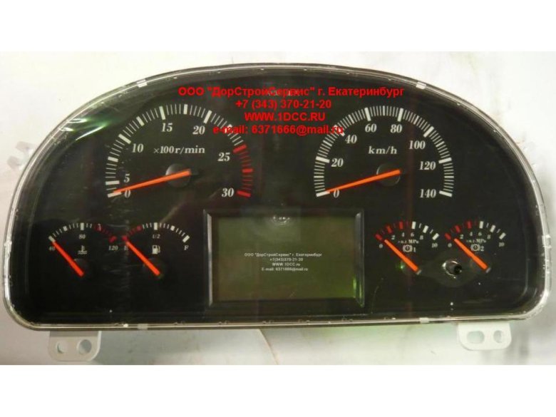 Панель приборов HOWO wg9716580025