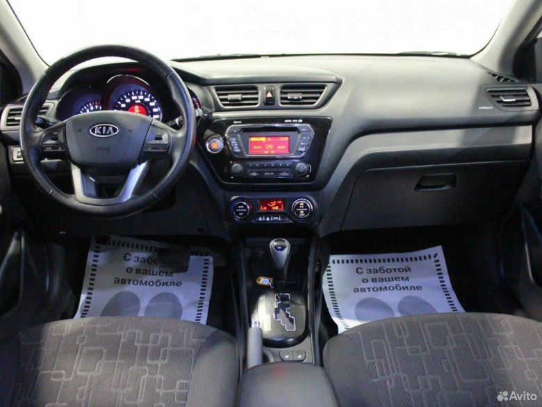 Kia Rio 2013 салон