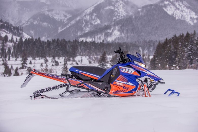 Yamaha снегоход горный