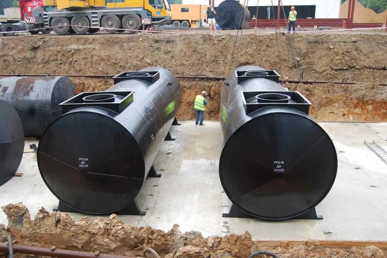 Подземный РГС-50 резервуар для АЗС