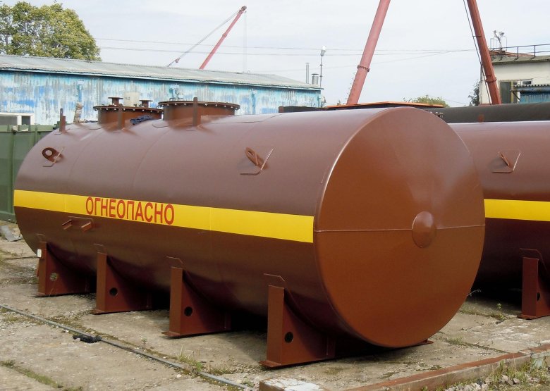 Резервуар горизонтальный стальной РГС-100