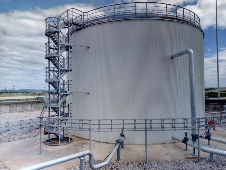 Резервуар вертикальный стальной РВС 1000