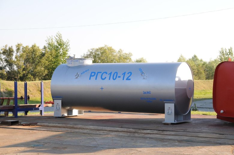 РГС резервуары горизонтальные стальные
