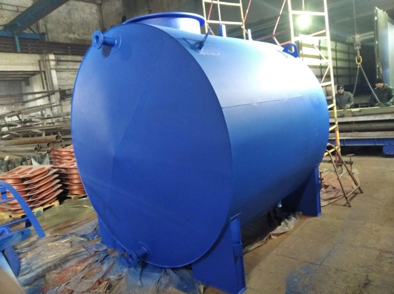 Металлического емкость 10 кубов резервуар стальной РГС 10