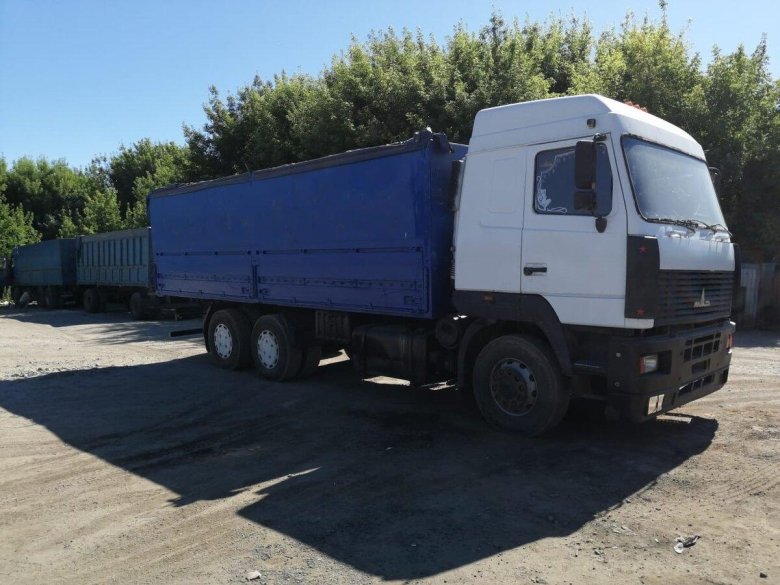 МАЗ 6312 бортовой зерновоз