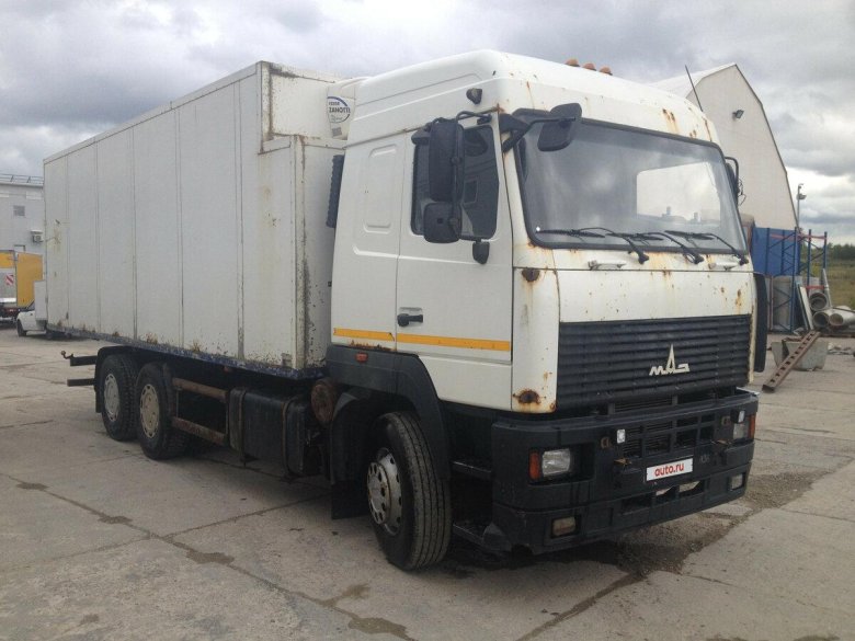 МАЗ 6312 белый