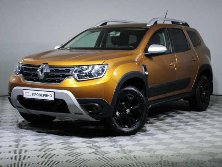 Дастер оранжевый 2021