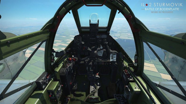 Кабина самолета ил 2 Штурмовик
