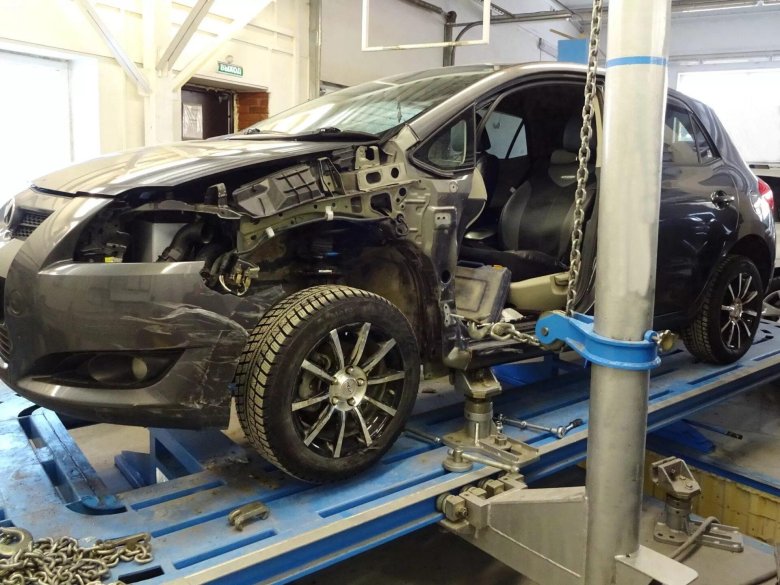 Рихтовка кузова автомобиля в Кизляре