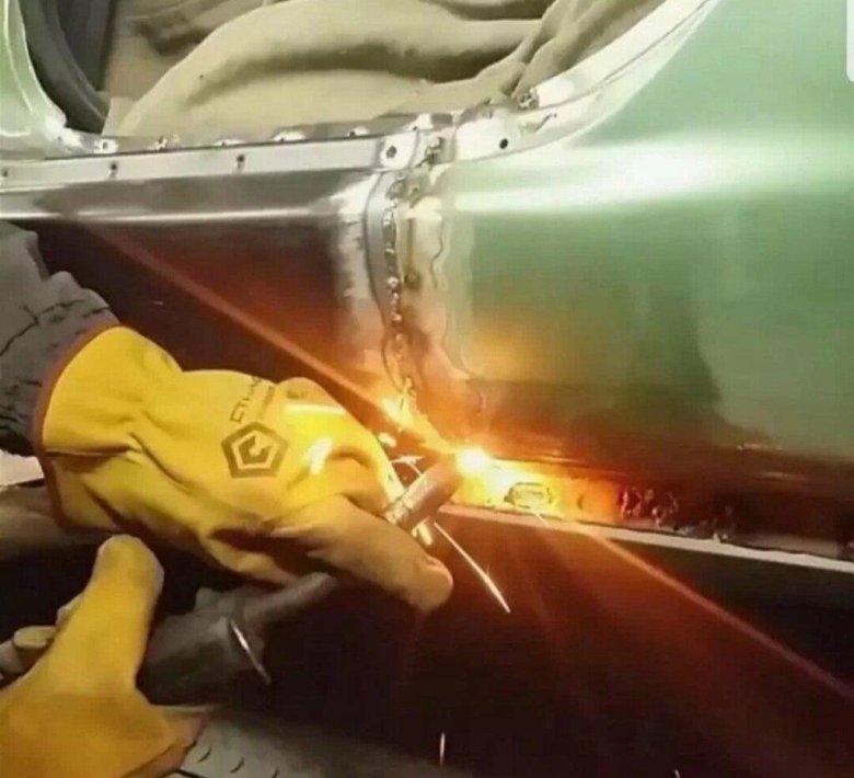 Сварка автомобиля