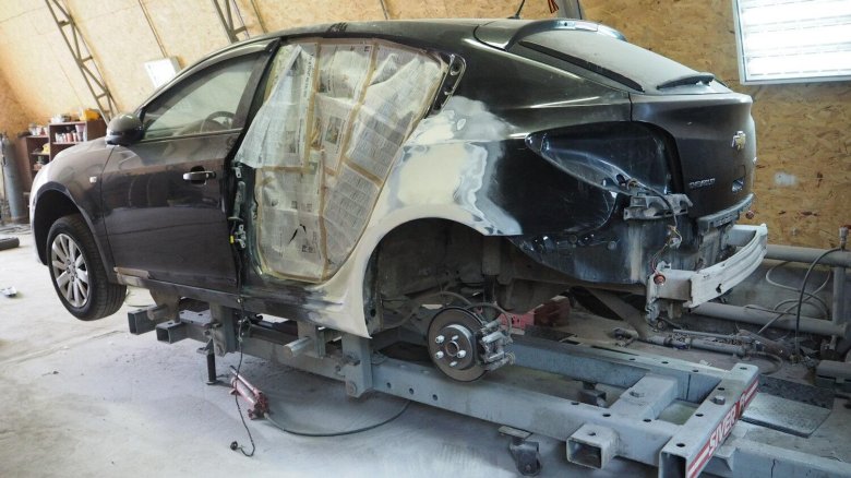 Восстановление геометрии кузова