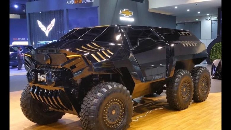 Шестиколесный внедорожник Devel Sixty