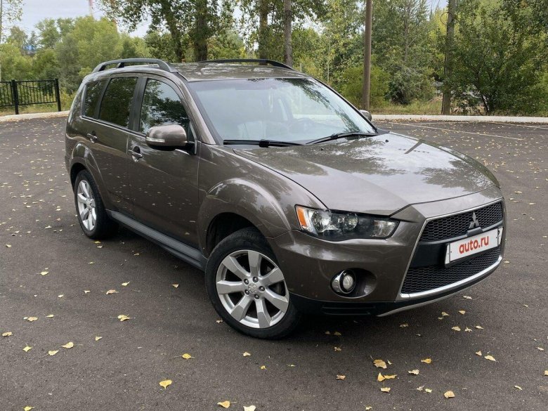 Mitsubishi outlander ii рестайлинг