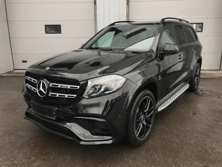 Мерседес ГЛС 63 AMG черный