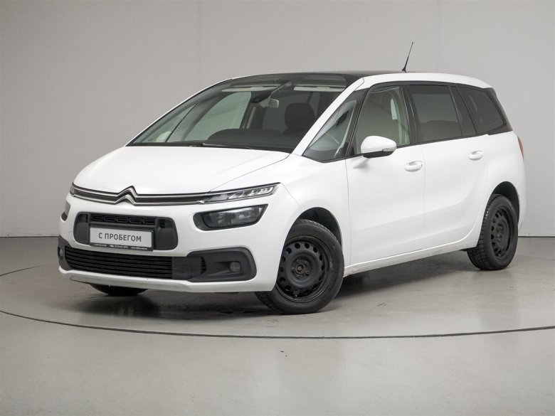 Белый Citroen c4 Picasso